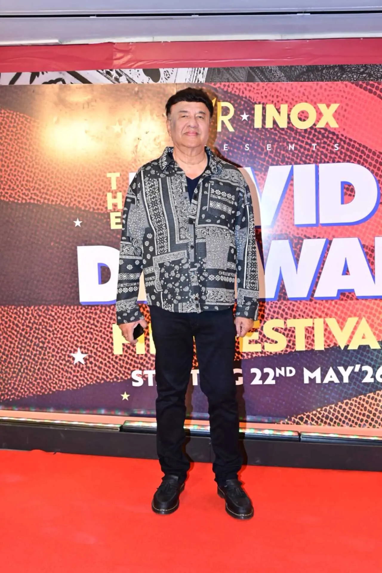Anu Malik was seen at the David Dhawan Film Festival on Saturday. Anu Malik was seen at the David Dhawan Film Festival on Saturday.